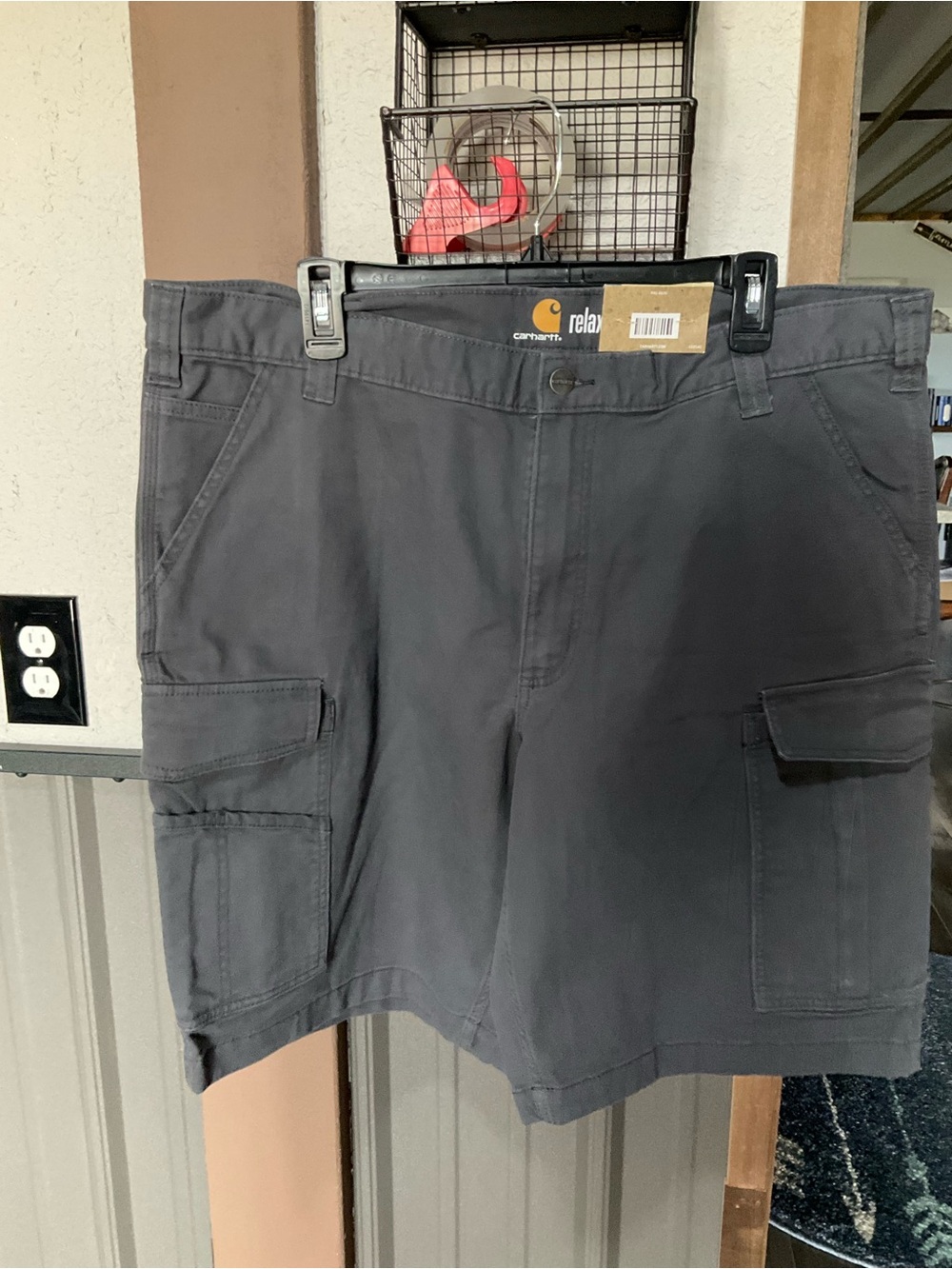 Carhartt Relaxed Fit Cargo Shorts - Slate Gray